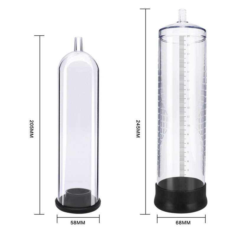 Вакуумна помпа B - Series Power Powerpump Max 0.2 Black&Clear