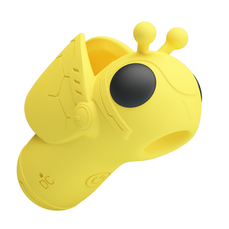 Вакуумный вибростимулятор Pretty Love Magic Bee Stimulator Yellow