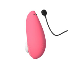 Вакуумный клиторальный стимулятор Womanizer Liberty 2 Vibrant Rose, 8 режимов, магнитная крышечка