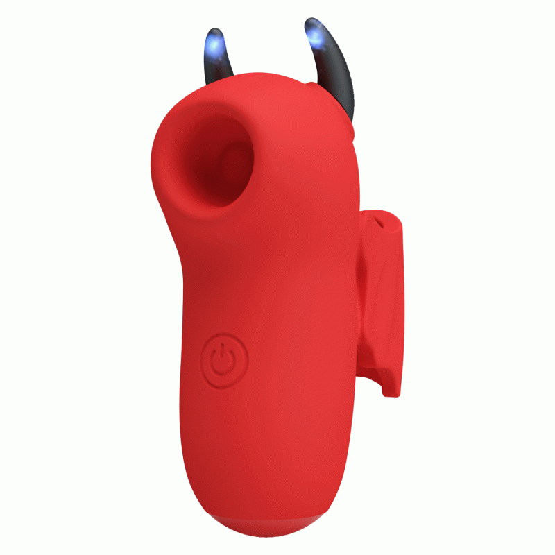 Вакуумный вибростимулятор Pretty Love Magic Devil Stimulator Red