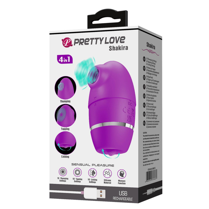 Вибратор Pretty Love Shakira Purple