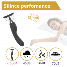 Вібратор Erospace Sweet Play Clitoral Licking Tongue And Vibrator 2in1 A6