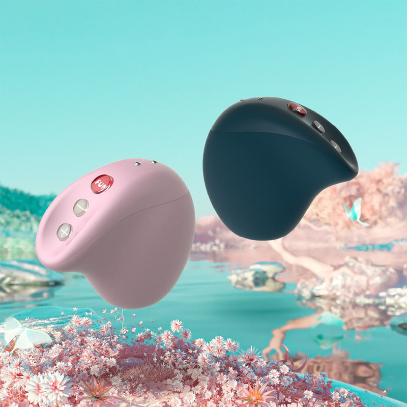 Вакуумный стимулятор Fun Factory MEA velvet green, уникальные режимы, функция посторгазм