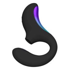Клиторально-вагинальный звуковой стимулятор LELO Enigma Double Sonic Black