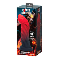 Фэнтезийный фаллоимитатор Power Monsters Infernal Goliath, 25 см