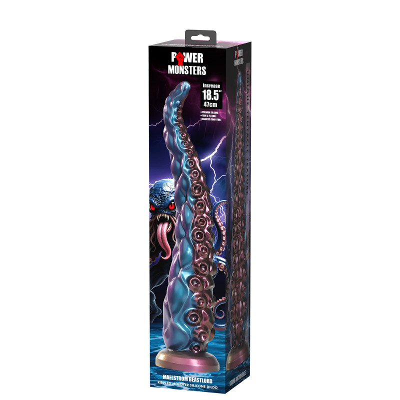 Фэнтезийный фаллоимитатор Power Monsters Maelstrom Beastlord, 47 см