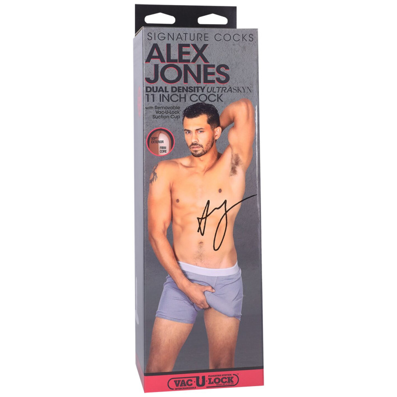 Фаллоимитатор Doc Johnson Signature Cocks Alex Jones 11 inch UltraSkyn