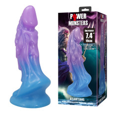 Фэнтезийный фаллоимитатор Power Monsters Atlanteans, 19 см