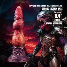 Фэнтезийный фаллоимитатор Power Monsters Savage Beastlord, 24 см
