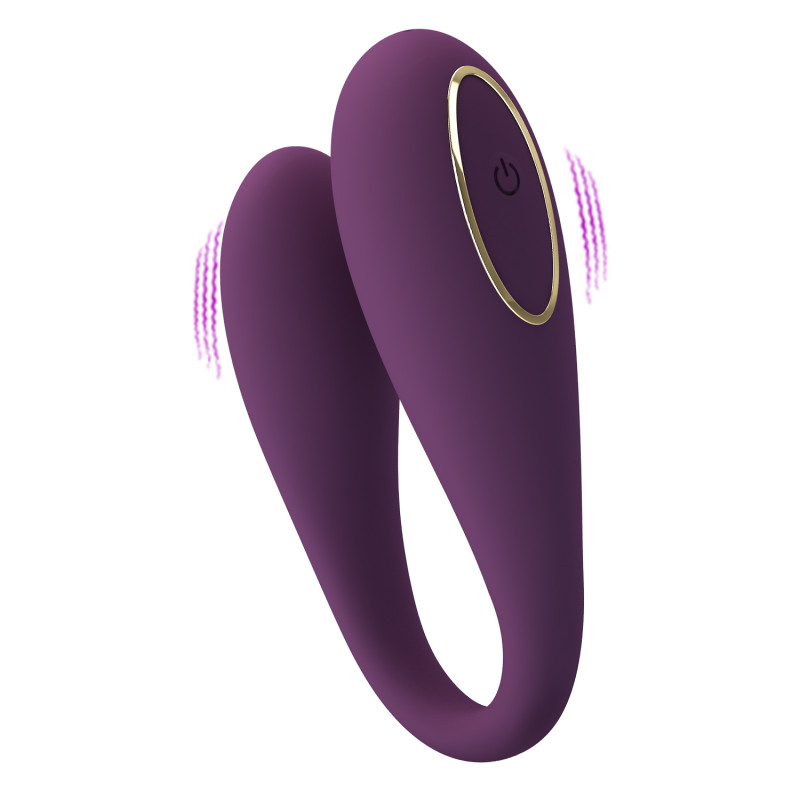 Вібратор Pretty Love August Stimulator Plum (App)