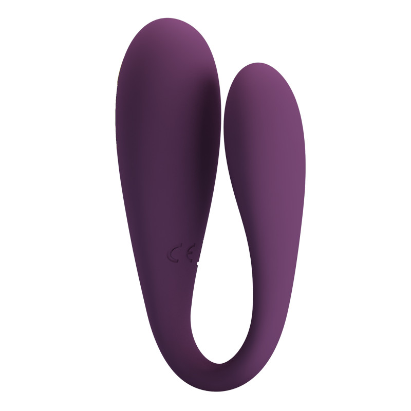Вібратор Pretty Love August Stimulator Plum (App)