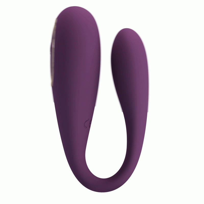 Вібратор Pretty Love August Stimulator Plum (App)