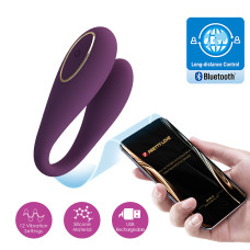 Вибратор Pretty Love August Stimulator Plum (App)