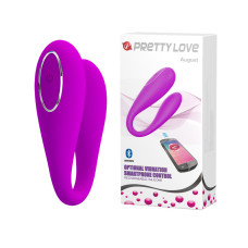 Вибратор Pretty Love August Stimulator Purple (App)