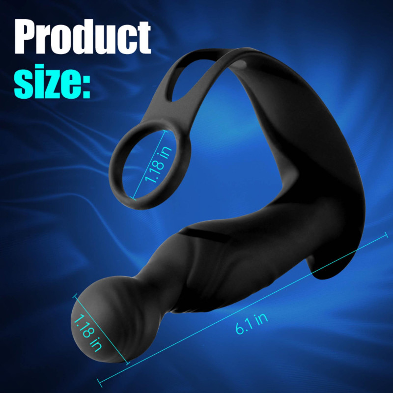 Масажер простати B - Series Cute Remote Control Prostate Massager That Wiggles