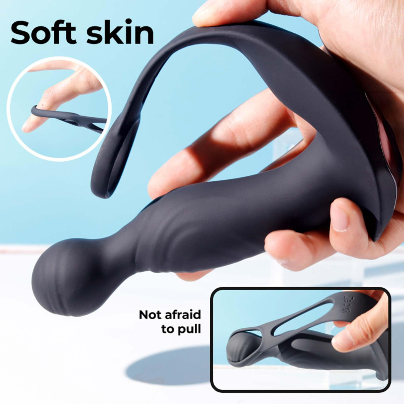 Масажер простати B - Series Cute Remote Control Prostate Massager That Wiggles