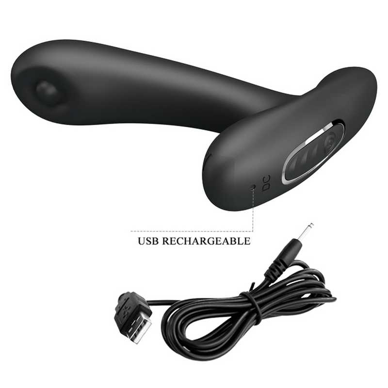 Масажер простати Pretty Love Remington Prostate Stimulator Black
