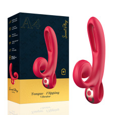 Вибратор Erospace Sweet Play Tongue Flipping Vibrator A4