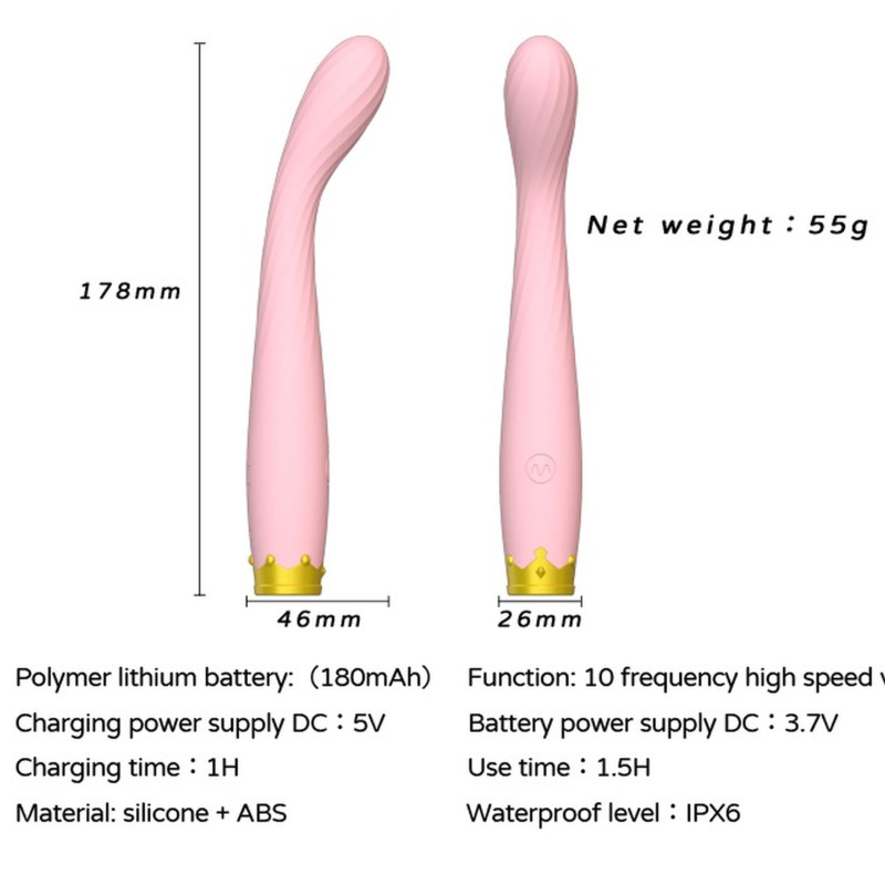 Вибратор G-точки B - Series Cute G Spot Vibrator Pink
