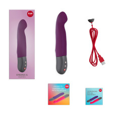 Пульсатор для точки G Fun Factory STRONIC G FORTE sage green, 8 режимов, супермощный