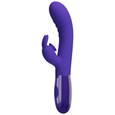 Вибратор Pretty Love Cerberus Licking Vibrator Blue