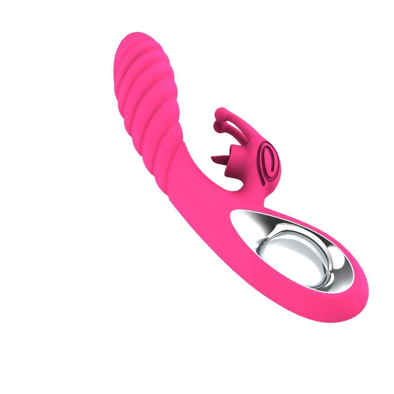 Вібратор B - Series Lyla Vicky USB Pink