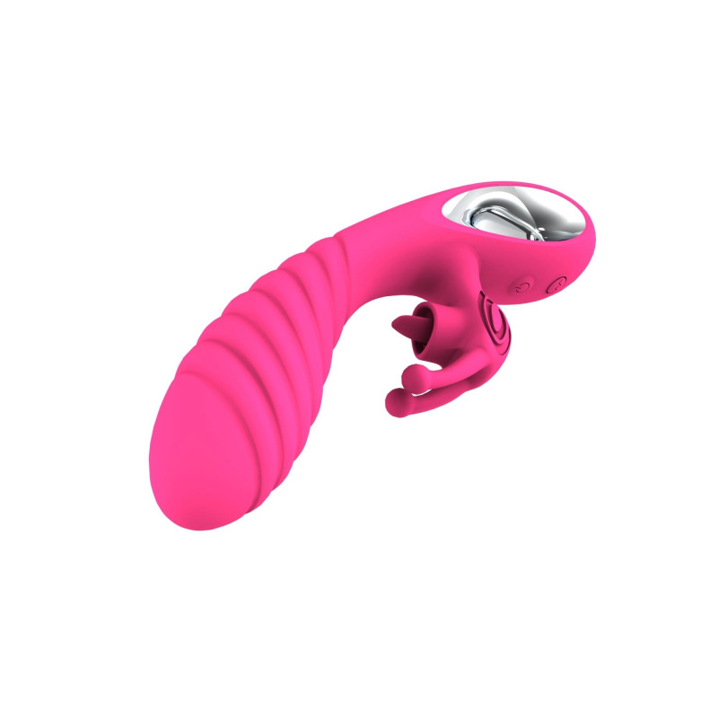 Вібратор B - Series Lyla Vicky USB Pink