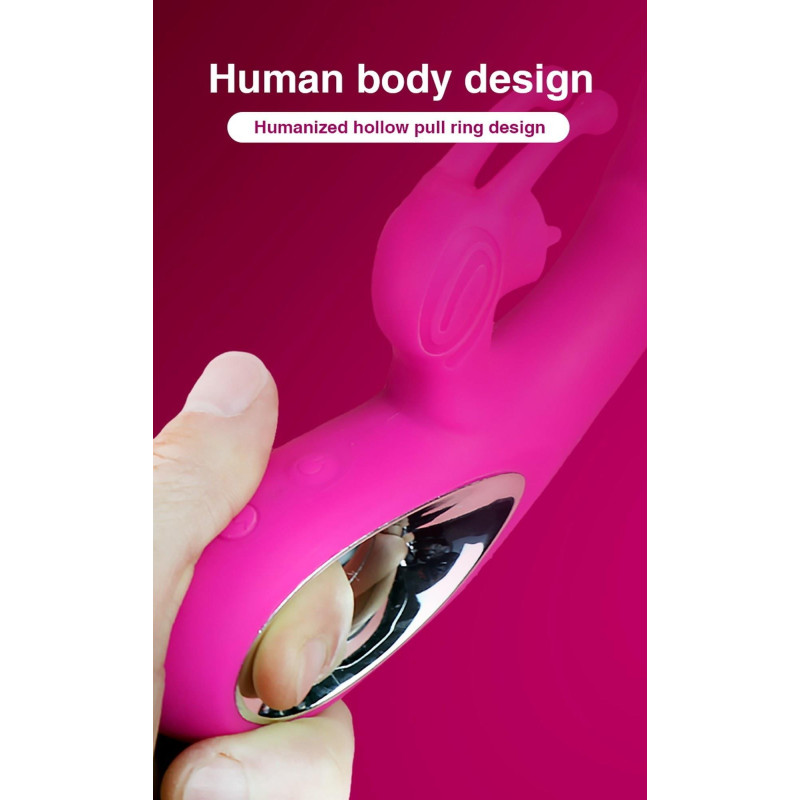 Вібратор B - Series Lyla Vicky USB Pink