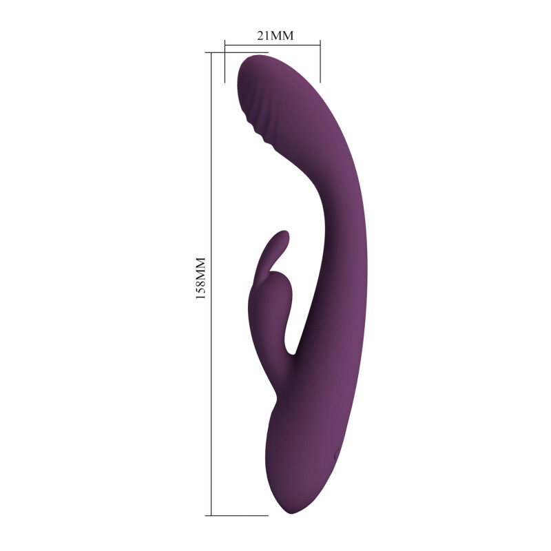 Вибратор Pretty Love Emma Powerful Silicone Rabbit Vibrator