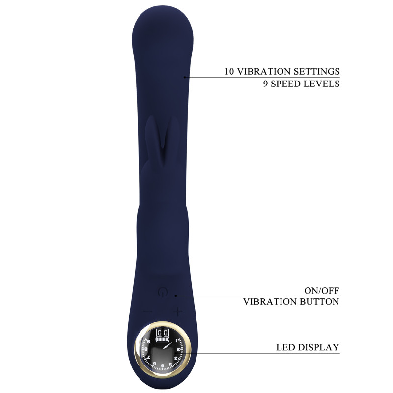 Вибратор Pretty Love Lamar Vibrator Blue