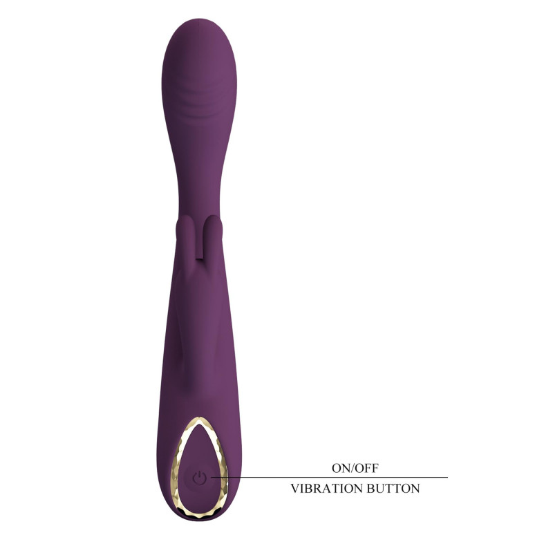 Вибратор Pretty Love Emma Powerful Silicone Rabbit Vibrator