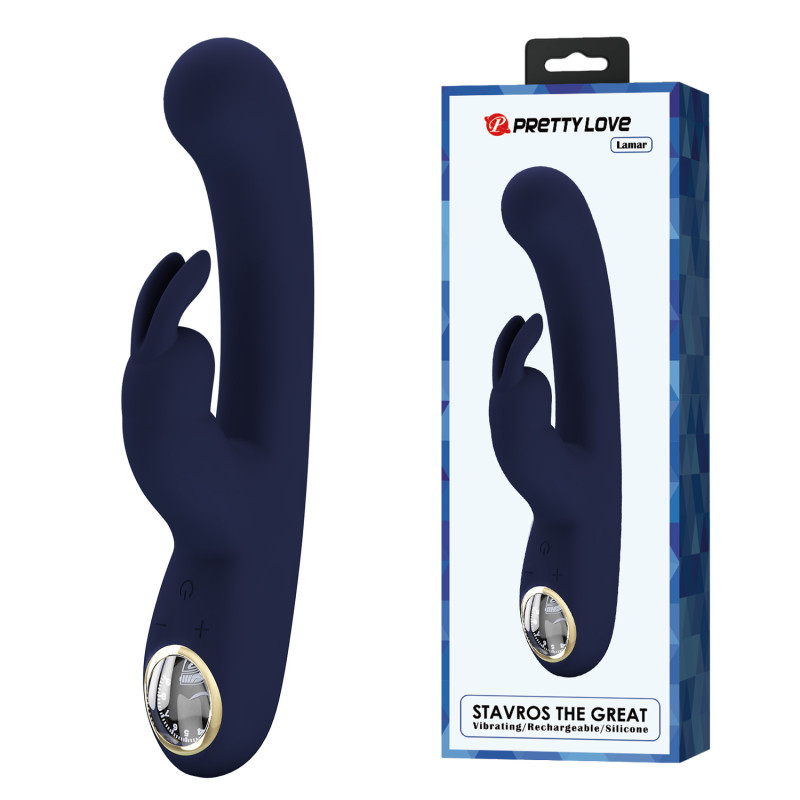 Вибратор Pretty Love Lamar Vibrator Blue