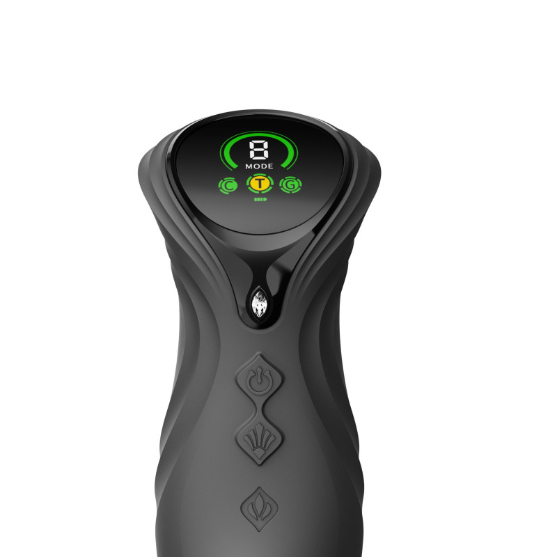 Пульсатор-кролик с вибрацией Zalo Mose 2 Obsidian Black