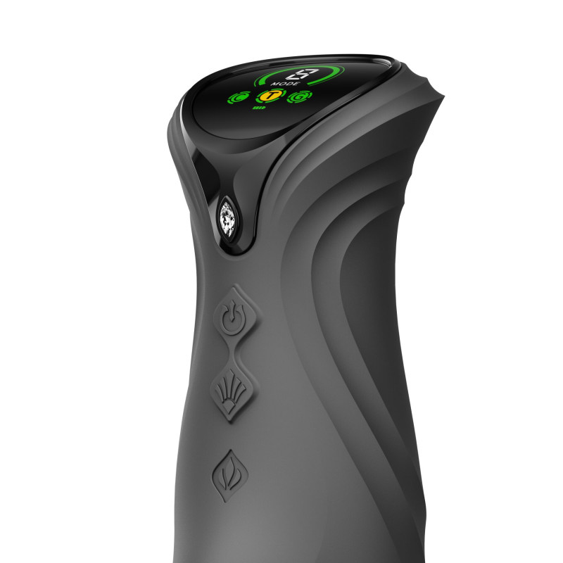 Пульсатор-кролик с вибрацией Zalo Mose 2 Obsidian Black