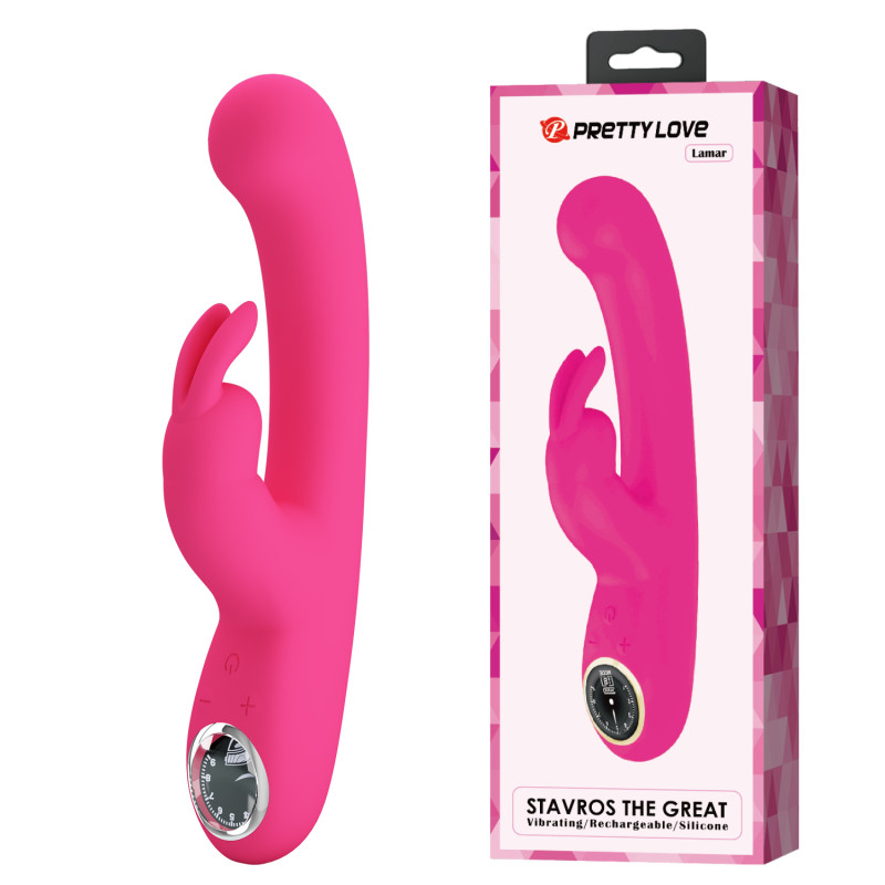Вибратор Pretty Love Lamar Vibrator Pink