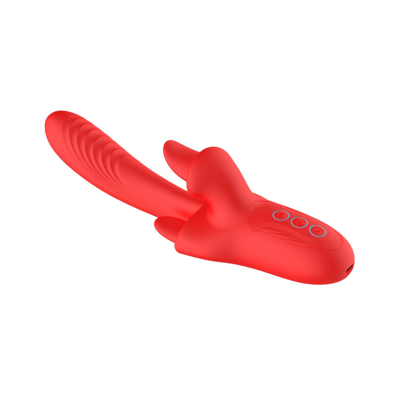Вибратор B - Series Cute Triton Triple Licking Tongue Vibrator
