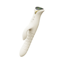 Пульсатор-кролик с вибрацией Zalo Mose 2 Ivory White