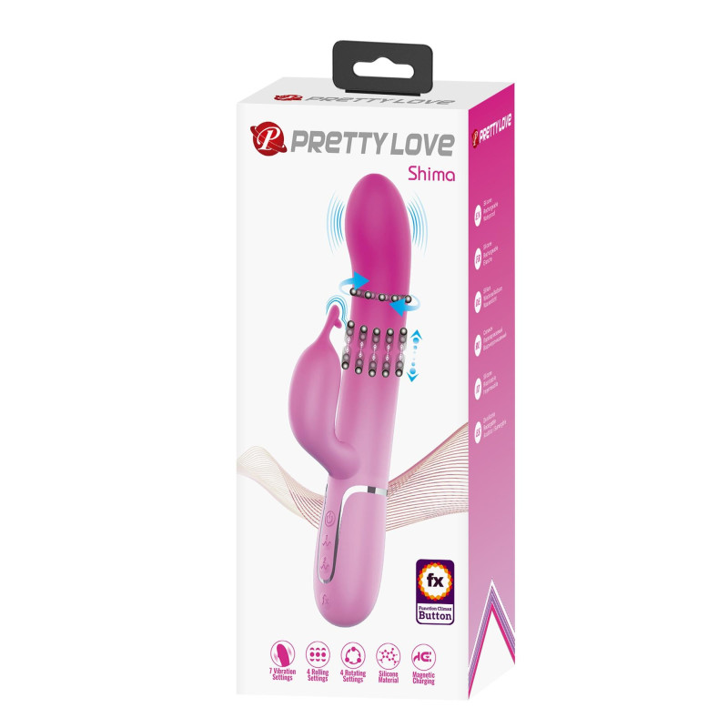 Вибратор Pretty Love Shima Pink