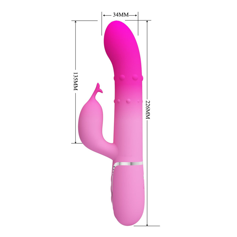 Вибратор Pretty Love Shima Pink