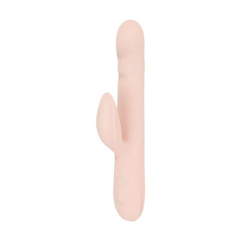 Вібратор-кролик Good Vibes Only - SHAI Thrusting Vibrator Soft Silicone - Pink