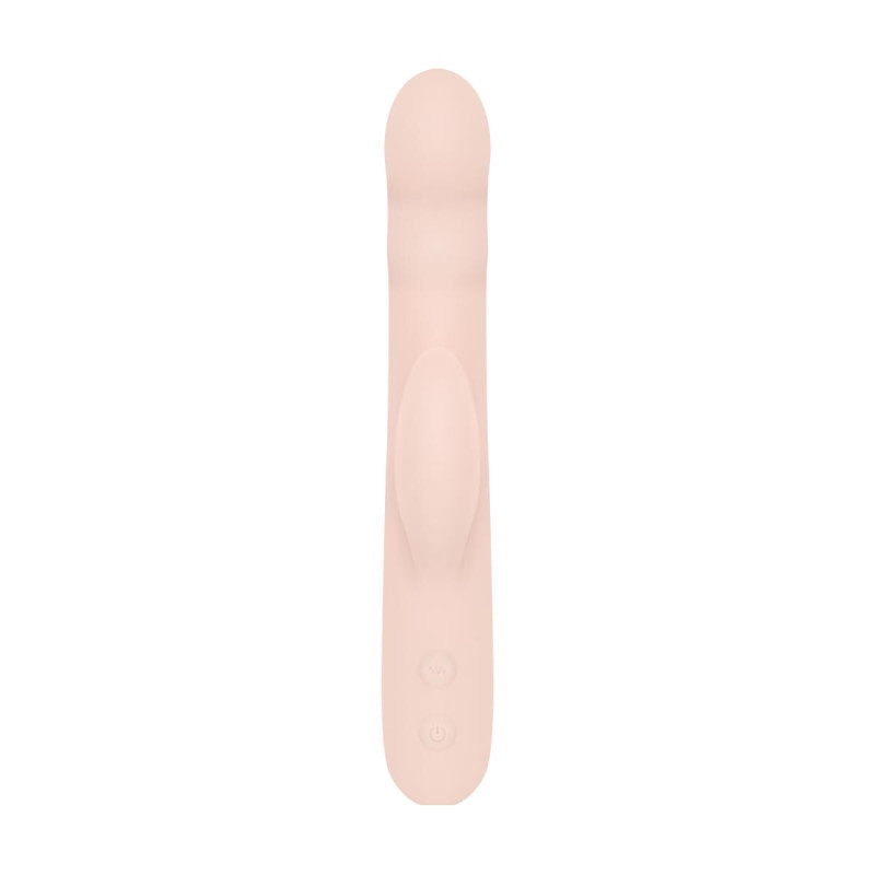 Вібратор-кролик Good Vibes Only - SHAI Thrusting Vibrator Soft Silicone - Pink