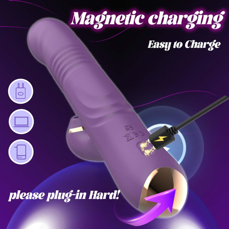 Вибратор B - Series Cute Luna Suction Thrusting G-Spot Massager