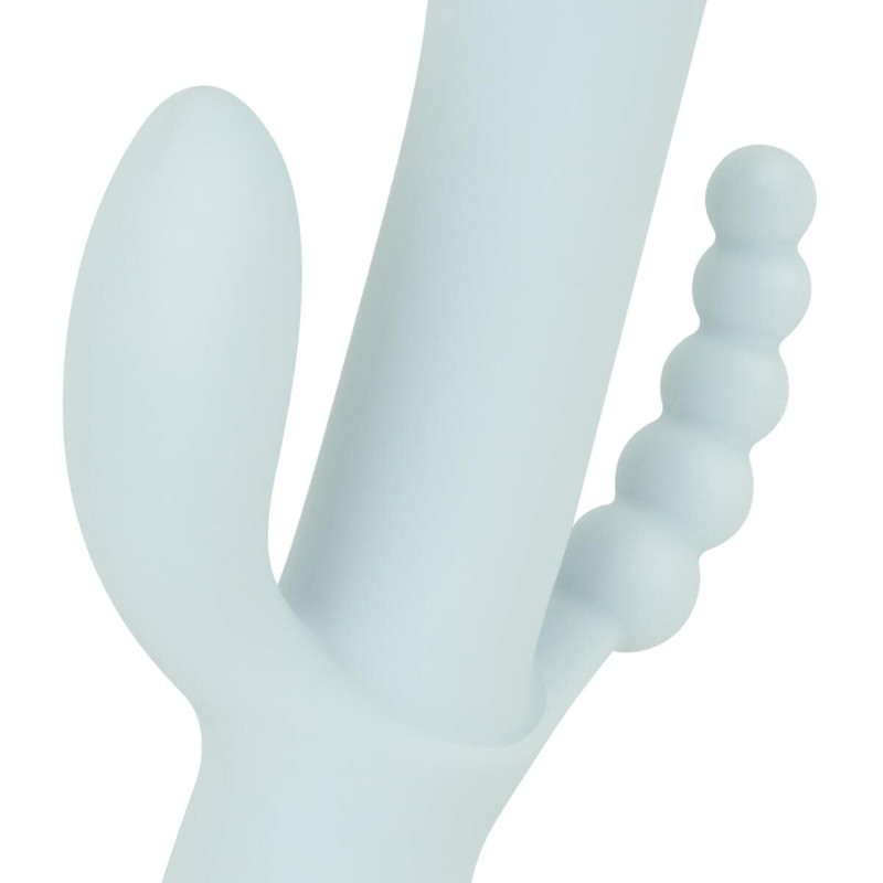 Вібратор-кролик Good Vibes Only - SAGE Triple Stimulation Vibe Soft Silicone - Blue