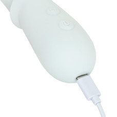 Вібратор-кролик Good Vibes Only - SAGE Triple Stimulation Vibe Soft Silicone - Blue