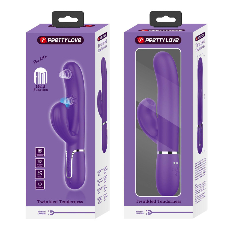 Вібратор Pretty Love Twinkled Tenderness Purple