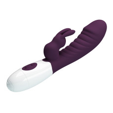 Вібратор Pretty Love Naughty Bunny Vibrator Plum