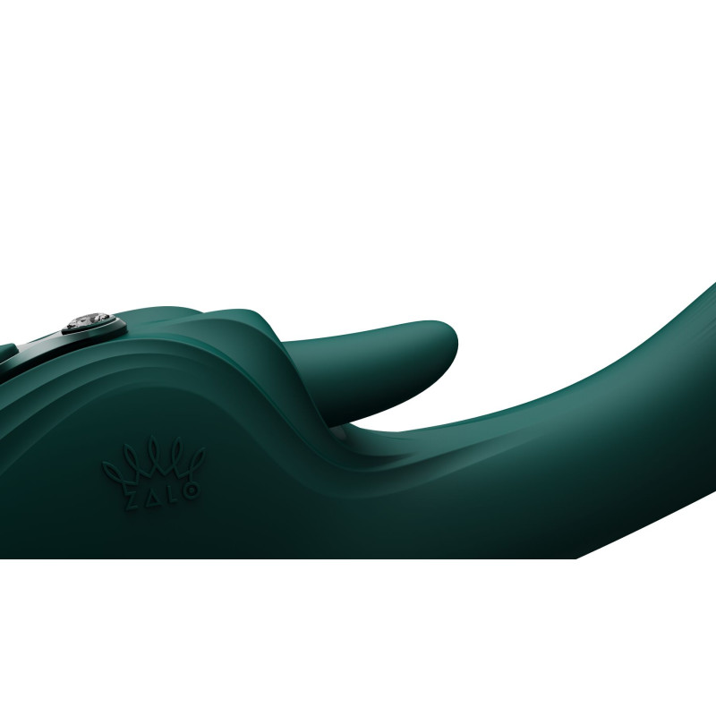 Вибратор-кролик Zalo Ares Turquoise Green