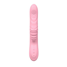 Вибратор B - Series Lyla Angelia, USB 3 Functions Of Thrusting, 20 Vibrations Flesh