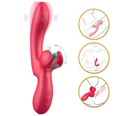 Вибратор Erospace Sweet Play G-Spot & Critoral Flappinng Vibrator A16