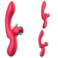 Вибратор Erospace Sweet Play G-Spot & Critoral Flappinng Vibrator A16